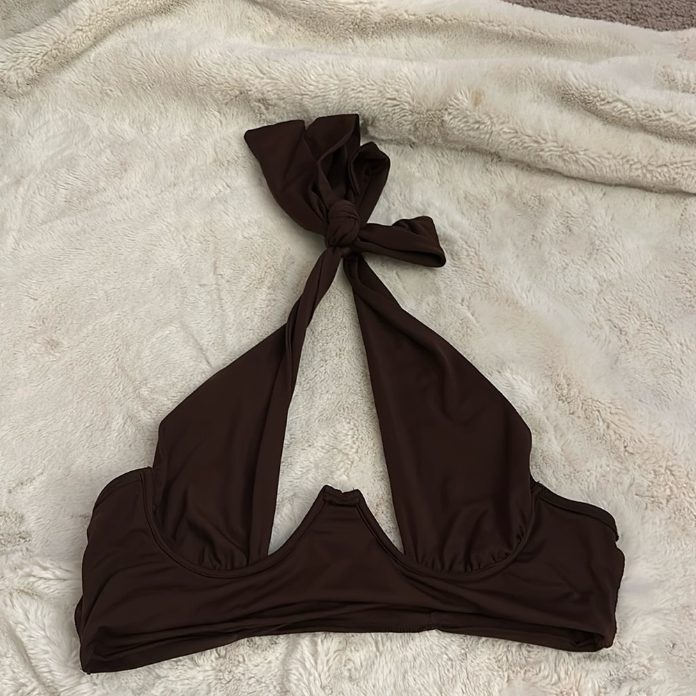 Party Underwire Mini Top in Brown